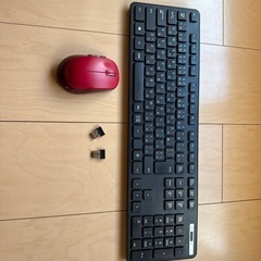 （受け渡し完了）エレコム ワイヤレスキーボード マウス セット