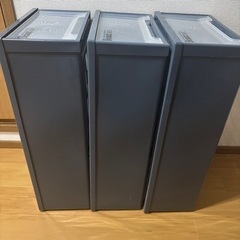 衣装ケース/収納ケース3個セットの画像
