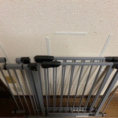 ドア付きペットゲート 突っ張り式 2枚セットの画像