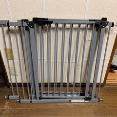 ドア付きペットゲート 突っ張り式 2枚セットの画像