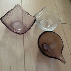 小鉢　ガラス容3点セット