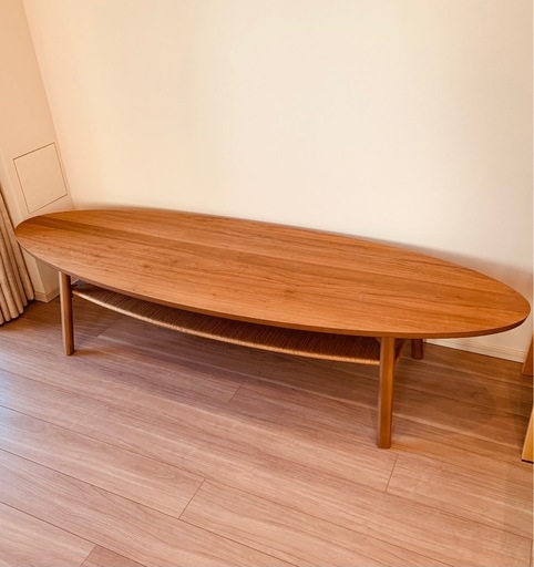 IKEA コーヒーテーブル STOCKHOLM ストックホルム ウォールナット材突き板 180x59 cm