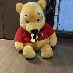 【差し上げます】くまのプーさんぬいぐるみ　※3月中に取りに来て頂ける方