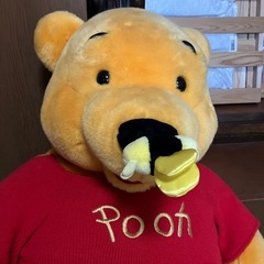【差し上げます】くまのプーさんぬいぐるみ　※3月中に取りに来て頂ける方の画像