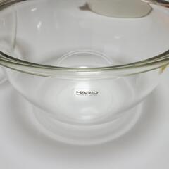 HARIO ハリオ　2点セット 電子レンジOK　ボウル　ガラスの画像