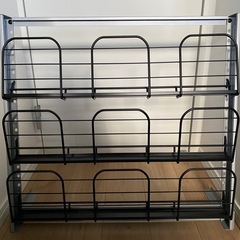 3段スチールラック 幅70 奥行き20 高さ65.5㎝