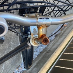 購入後5年ほどの自転車の画像