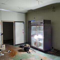 タダ 解体後のプレハブ冷蔵庫パネル  の画像