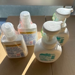  アルコール消毒綺麗な手薬用2本
キレイキレイ泡バンドソープ2本の画像