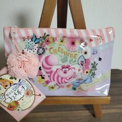【新品未使用品】🌼チシャ猫コスメポーチ