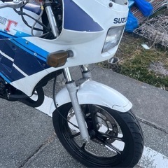 rg125 ガンマ125 バイク車体　原付　の画像