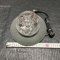 クリスタ花瓶利用照明