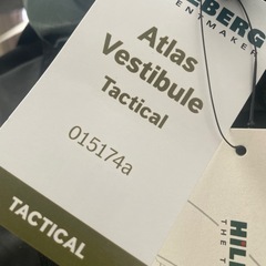 アトラスベスタ付 新品 Hilleberg Atlas Tactical Milの画像
