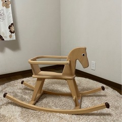 ベビー玩具　ロッキングチェア　木馬