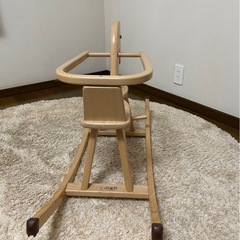 ベビー玩具　ロッキングチェア　木馬の画像