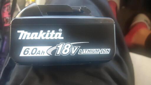 【早い者勝ち】マキタ純正 バッテリー  18v6ah 中古