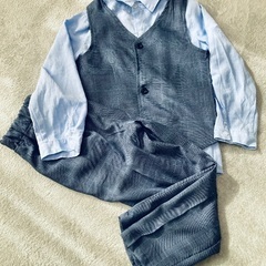 Yシャツ ベスト スラックス 入学式 スーツ 子供 小学生 卒園式 の画像