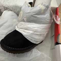 新品未使用ブラッキームートンブーツ17cmの画像