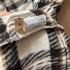 ems イームス　チェック柄　ベストの画像