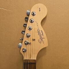 美品　Squier by Fender   スクワイヤ バイ　フェンダー　ストラト　ブラック　ギターの画像