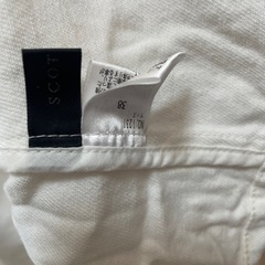スコットクラブ　白デニムジャケットの画像