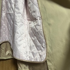リバーシブルライナー付き はっ水 2way ト
レンチコート ベージュの画像