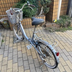 自転車20インチ　パンクしてます