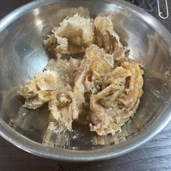 マロングラッセを作った後のガーゼ