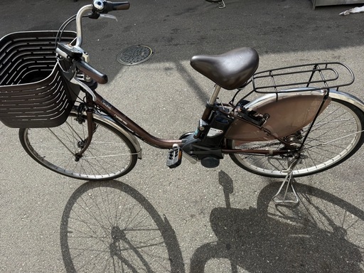 3人乗り 電動自転車 26インチ Panasonic電動自転車26インチ 3人乗り用チャイルドシート付きギュット