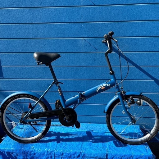 MIMOLETTE 折りたたみ自転車 青 ミモレット BAA-O 20インチ 折りたたみ