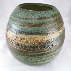 しがらき　花瓶　大きめ　骨董の画像