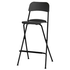 [2脚]IKEA/イケア FRANKLIN：折りたたみ式バースツール74 cm の画像