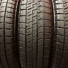 BS BRIDGESTONE BLIZZAK VRX2 155/65R14 14インチ スタッドレス 4本 20～21年製 ピクシスエポック N-BOX ムーヴ等　(KTE197)の画像