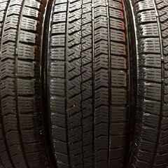 BS BRIDGESTONE BLIZZAK VRX2 155/65R14 14インチ スタッドレス 4本 20～21年製 ピクシスエポック N-BOX ムーヴ等　(KTE197)の画像