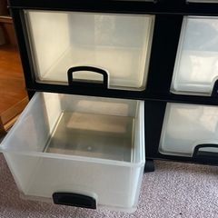 非対面で。3段衣装ケースの画像