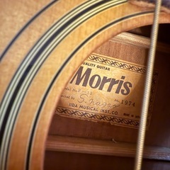 1974年製 Morris F-13 モーリス アコースティックギターの画像