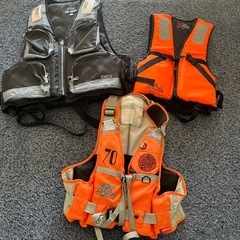 【決まりました】ライフジャケット3着