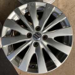 【早期取引希望  値下げ】 スズキ純正 スイフト ZC72S アルミ 16インチ アルミホイール 6J+45 PCD100 4穴の画像