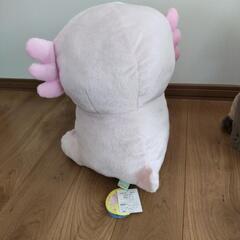 ビッグぬいぐるみ　ウーパールーパー　の画像