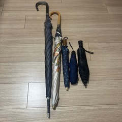 傘5本　長傘、折りたたみ傘