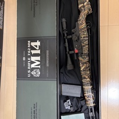 東京マルイU.S.ライフル M14　 ファイバータイプO.D.ス...