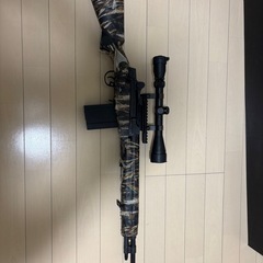 東京マルイU.S.ライフル M14　 ファイバータイプO.D.ストックver 電動スタンダードガンの画像