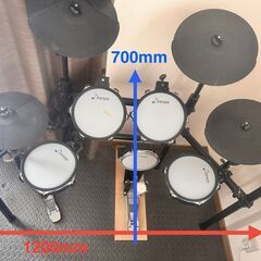 （取引予定有り）【ジャンク】Donner 電子ドラムセットの画像