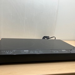 ☆ニトリ2口 IHクッキングヒーター デューBK🟢の画像