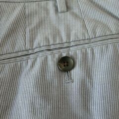 【再度値下げしました】ユニクロ　メンズ　夏用　パンツ　ウエスト79㎝　股下77㎝　ライトブルーの画像