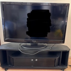 【取引中・受付中断】テレビ　Panasonic ビエラ37型　テレビ台