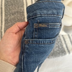 POLO デニムスカートの画像