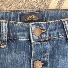 POLO デニムスカートの画像