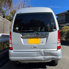 平成16年 サンバー バン TV1 シルバー 2WD AT PS PW 走行8万キロ 車検対応可の画像