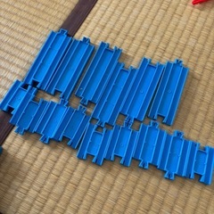 バラ可　プラレール　セット　レールの画像